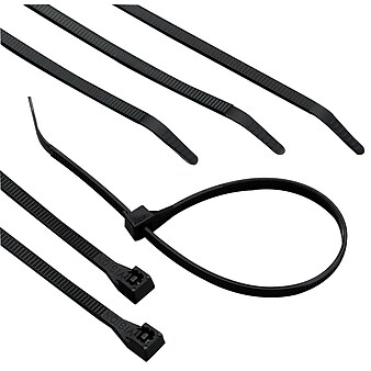 GB® Gardener Bender UVB Cable Ties, 8", 75 lb., 100/Bag