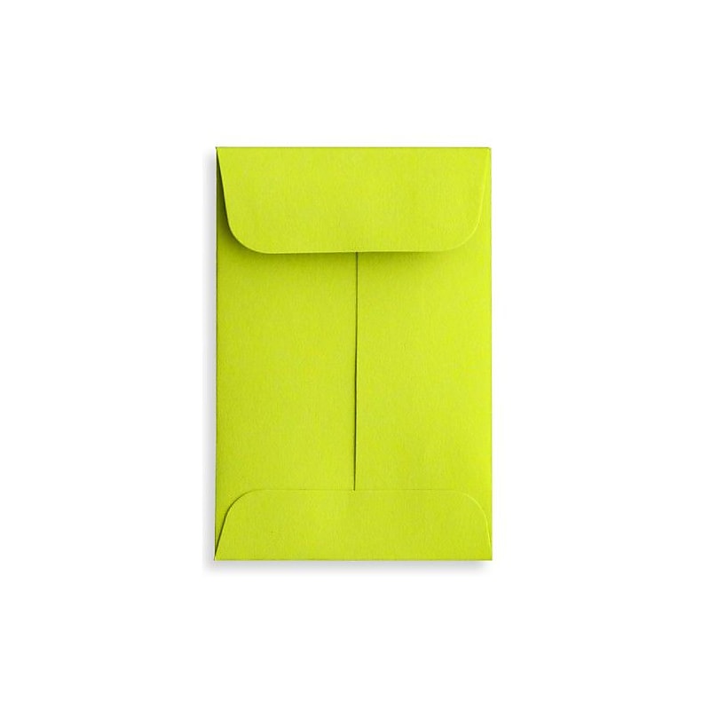 LUX #1 Coin Envelopes (2 1/4 x 3 1/2) 50/Box, Wasabi (LUX-1CO-L22-50) image 1