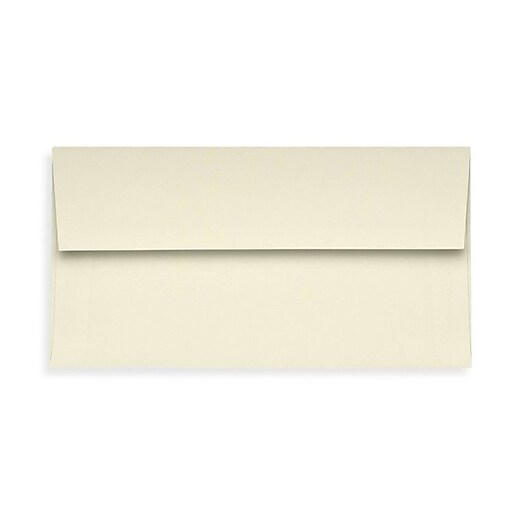 LUX Slimline Invitation Envelopes (3 7/8 x 8 7/8) 50/Box, 70lb. Natural