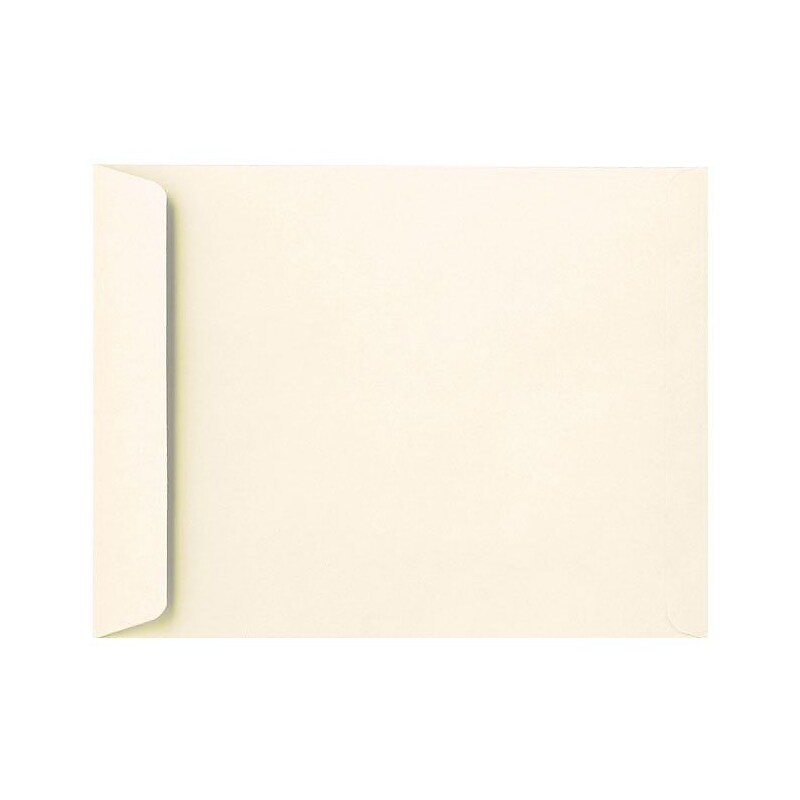 LUX 9 x 12 Open End Envelopes, 50/Box, Natural Linen (4894-NLI-50) image 1