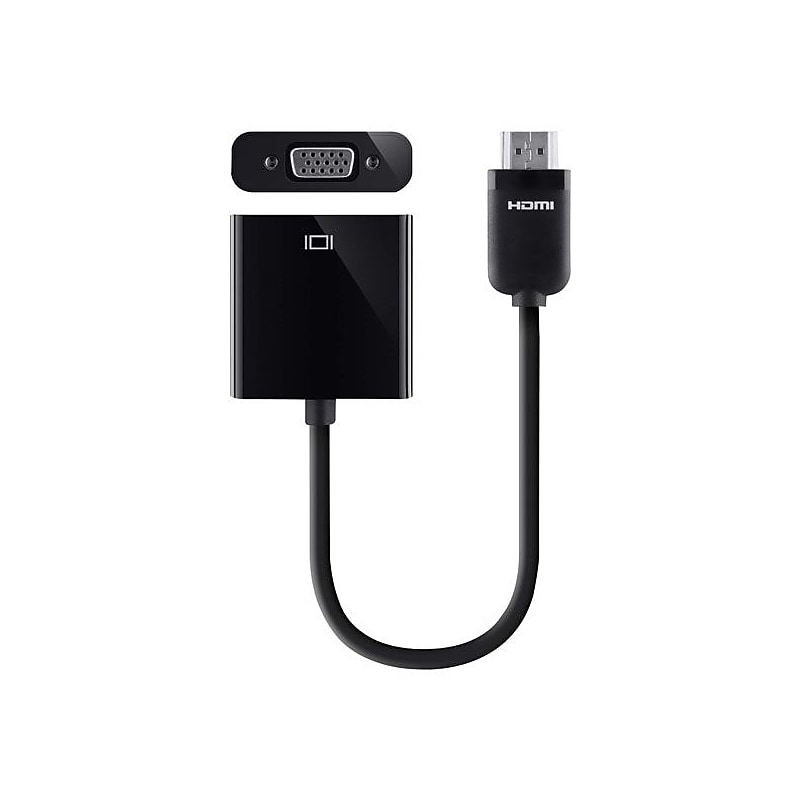 Belkin F2CD058 HDMI to VGA Adapter Cable, Black image 1