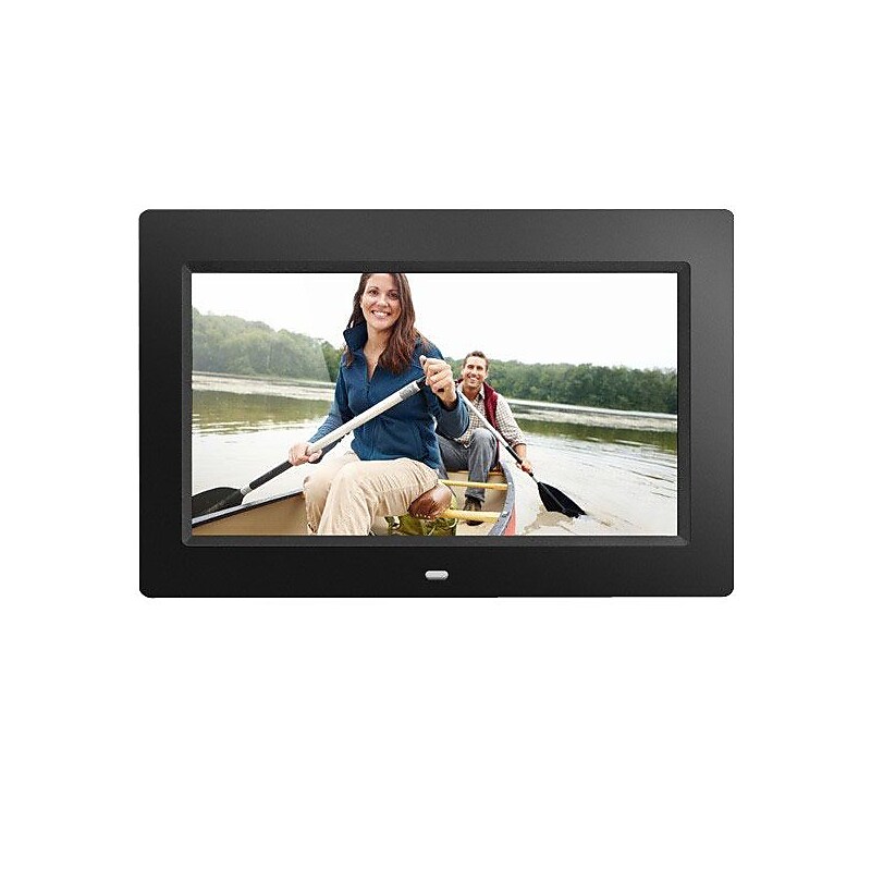 Aluratek 10" Digital Picture Frame, Black (ADMPF310F) image 1