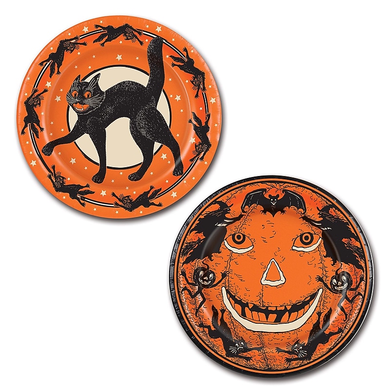 Beistle Halloween Paper Plates, 16/Pack (08002) image 1