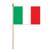 Beistle 4 inch x 6 inch Rayon Italian Flag, 13/Pack