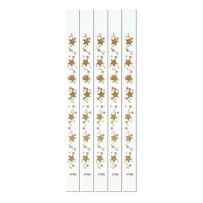 wristbands tyvek star pack gold staples