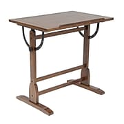 Studio Designs Solid Hard Wood Vintage Drafting Table, 36"