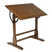 Studio Designs Solid Hard Wood Vintage Drafting Table, 36"