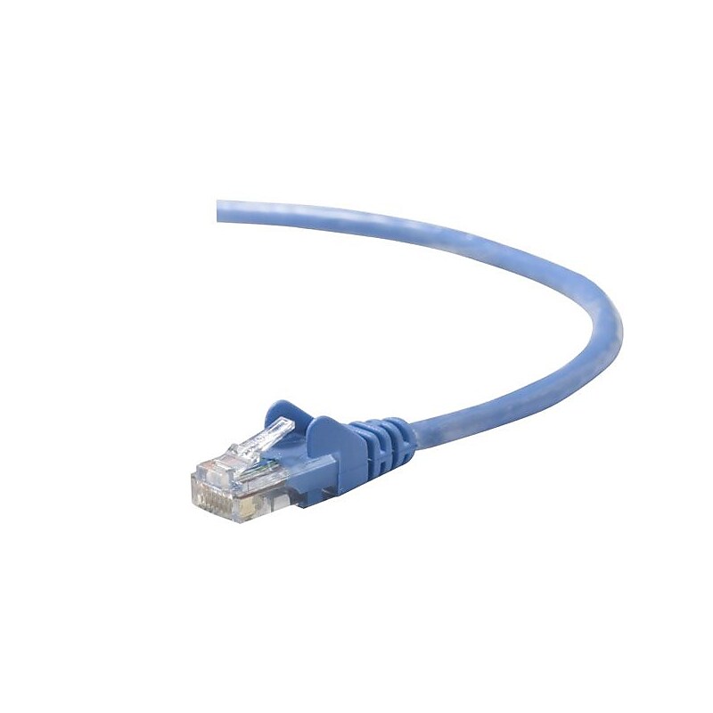 Belkin® A3L791-05-BLU 5' CAT-5e RJ-45 Assembled Patch Cable, Blue image 1