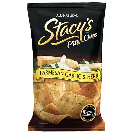 Shop Staples for Stacy s Pita Parmesan Chips Garlic & Herb 12/Pack 3 Oz.