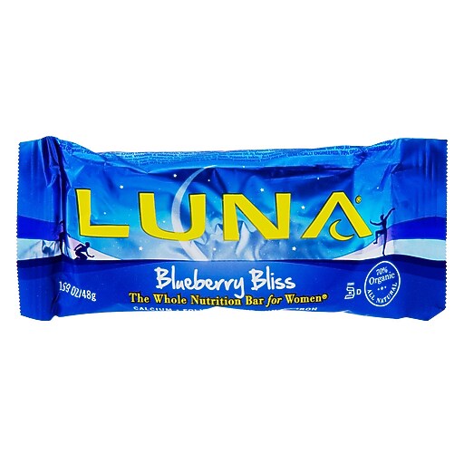 Shop Staples for Luna Bars Blueberry Bliss 1.69 Oz., 30/Pack