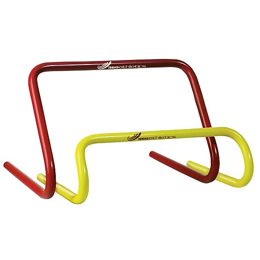 360 Athletics ABS Plastic Speed Hurdle, Red at Staples