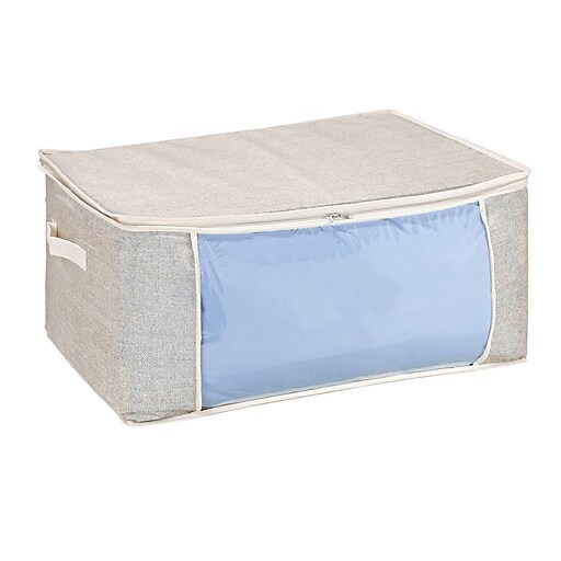 Simplify Jumbo Polypropylene Blanket Bag, Burlap Staples