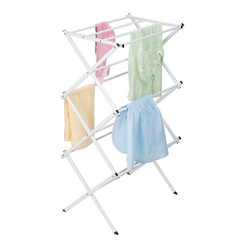 Laundry 360 Compact Drying Rack 18', White (W-84150) image 1