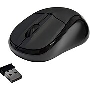 Premiertek WM-100 Wireless Optical Mouse, Black