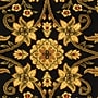 Safavieh Lyndhurst 6' x 9' Rectangle Indoor Area Rug, Machine Made, Polypropylene, Black/Ivory (LNH212A-6)~#|#~m001196066_sc7