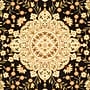 Safavieh Lyndhurst 8' x 11' Rectangle Indoor Area Rug, Machine Made, Polypropylene, Black/Ivory (LNH213A-8)~#|#~m001196104_sc7