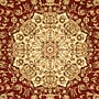 Safavieh Lyndhurst 6' x 9' Rectangle Indoor Area Rug, Machine Made, Polypropylene, Red/Ivory (LNH222B-6)~#|#~m001196155_sc7