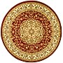Safavieh Lyndhurst 8' Round Indoor Area Rug, Machine Made, Polypropylene, Red/Ivory (LNH222B-8R)~#|#~m001196157_sc7