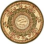 Safavieh Lyndhurst 5'3" Round Indoor Area Rug, Machine Made, Polypropylene, Sage/Ivory (LNH328B-5R)~#|#~m001196211_sc7