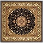 Safavieh Lyndhurst 7' x 7' Square Indoor Area Rug, Machine Made, Polypropylene, Black/Ivory (LNH329A-7SQ)~#|#~m001196221_sc7