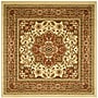 Safavieh Lyndhurst 8' x 8' Square Indoor Area Rug, Machine Made, Polypropylene, Ivory/Rust (LNH330R-8SQ)~#|#~m001196233_sc7