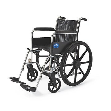 Medline Excel K1 Basic Extra-wide Wheelchairs, Seat