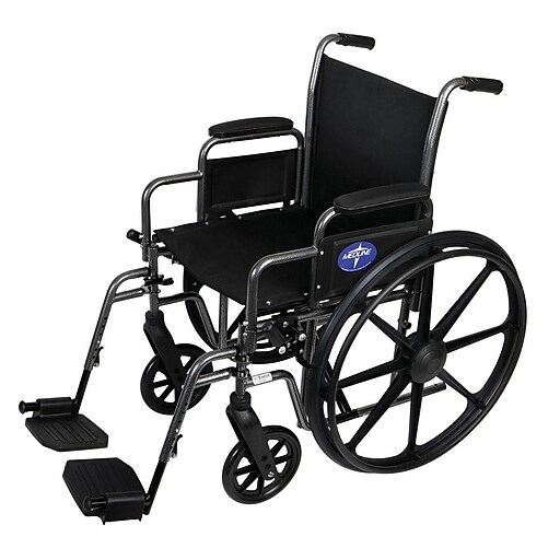Medline Excel K1 Basic Extra-wide Wheelchairs, Seat