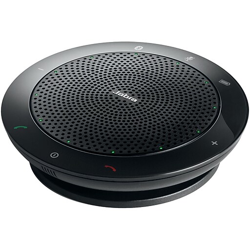 jabra Portable Bluetooth Speakerphone, Black (JABSPEAK510) Staples