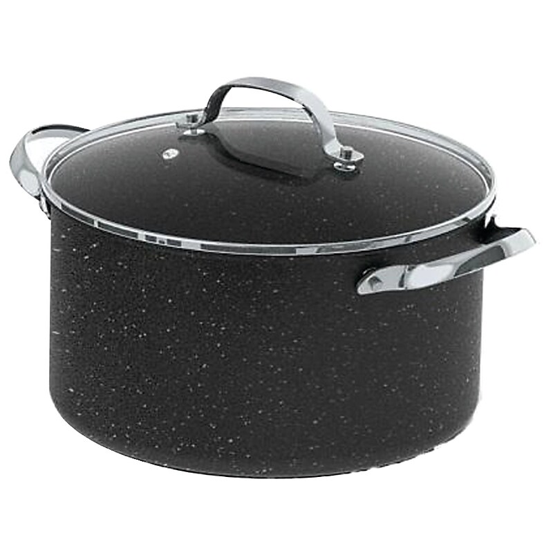 Starfrit® The Rock 6-quart Stockpot/casserole With Glass Lid image 1