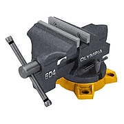 Olympia Tools Steel Bench Vise, 4" (38-604)