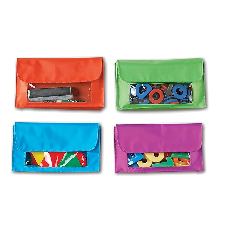 Learning Resources Magnetic Storage Pockets, 4/Pkg image 1
