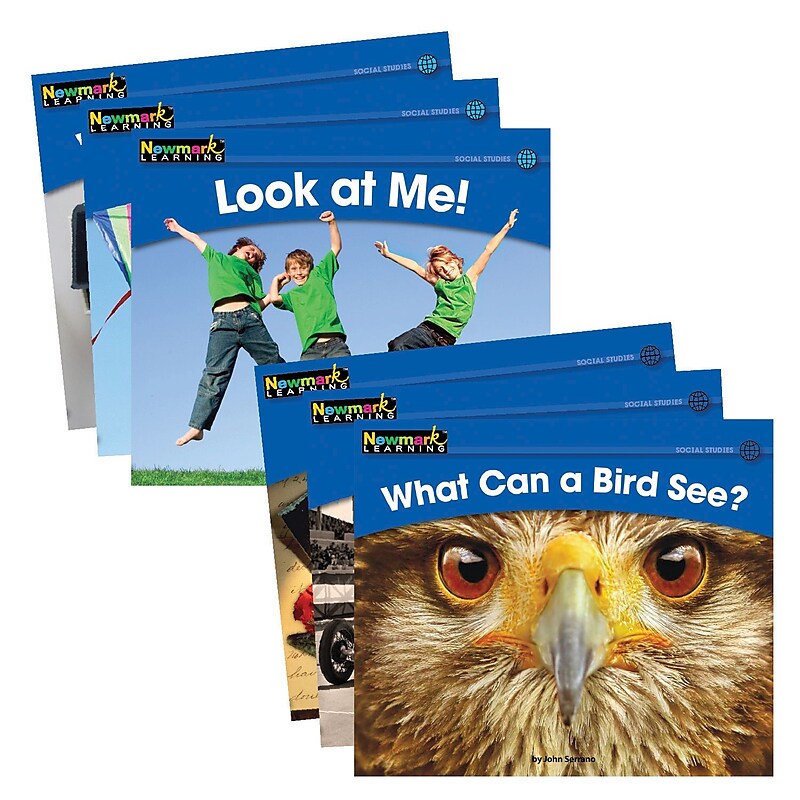 Newmark Learning® Rising Readers Leveled Books, Social Studies Set, 24 Titles image 1