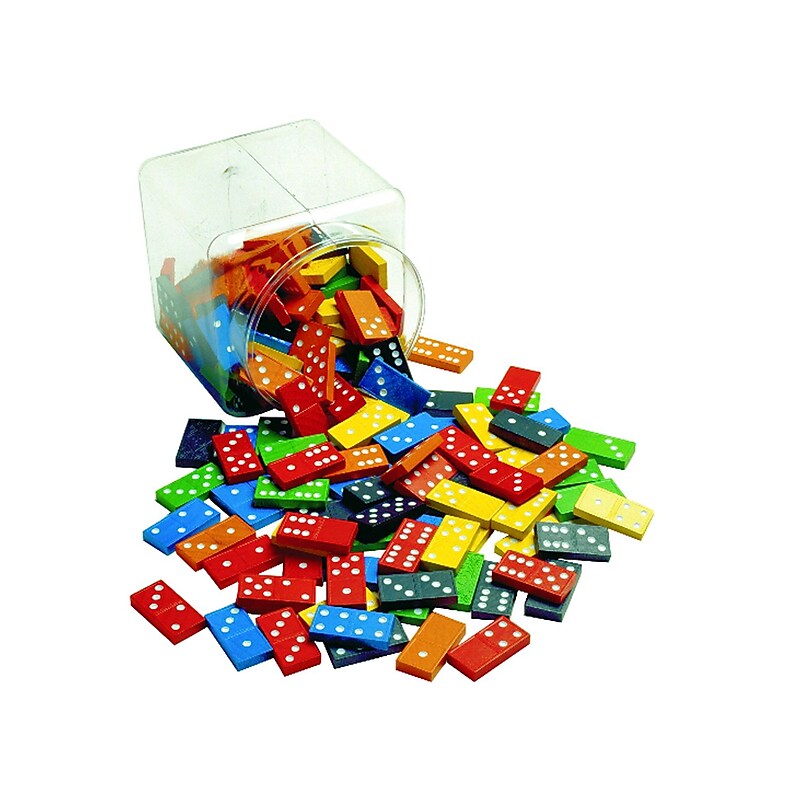 Learning Advantage Double 6 Color Dominoes, Grades K+ (CTU7320) image 1
