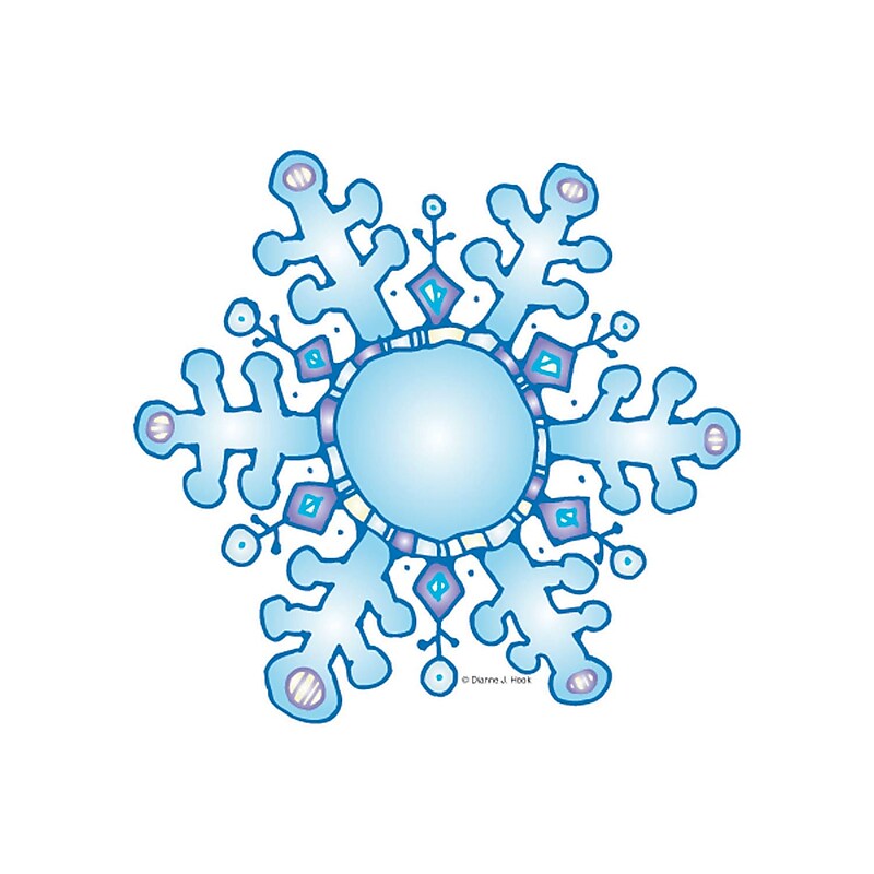 Snowflakes Cut-Outs image 1