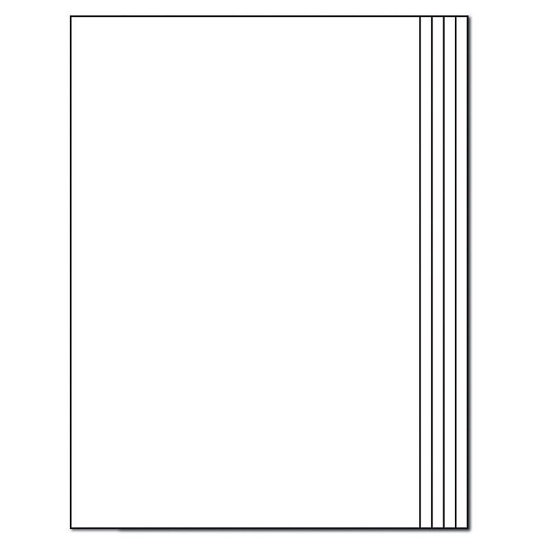Carson Dellosa® Instructional Fair Rectangle Blank Book For Young Authors, Grades K - 3, 12/Pack image 1