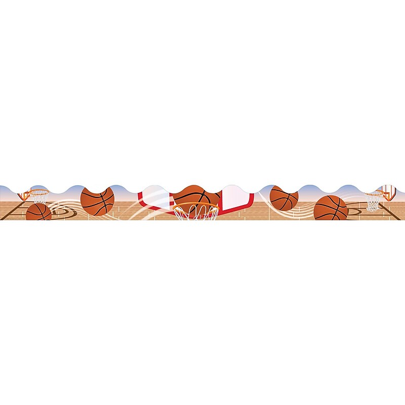 Eureka® Basketball Deco Trim image 1