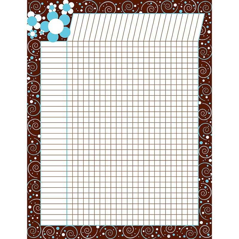 Barker Creek Hot to Dot Incentive Chart, 17" x 22", Multicolored (LL-1112) image 1