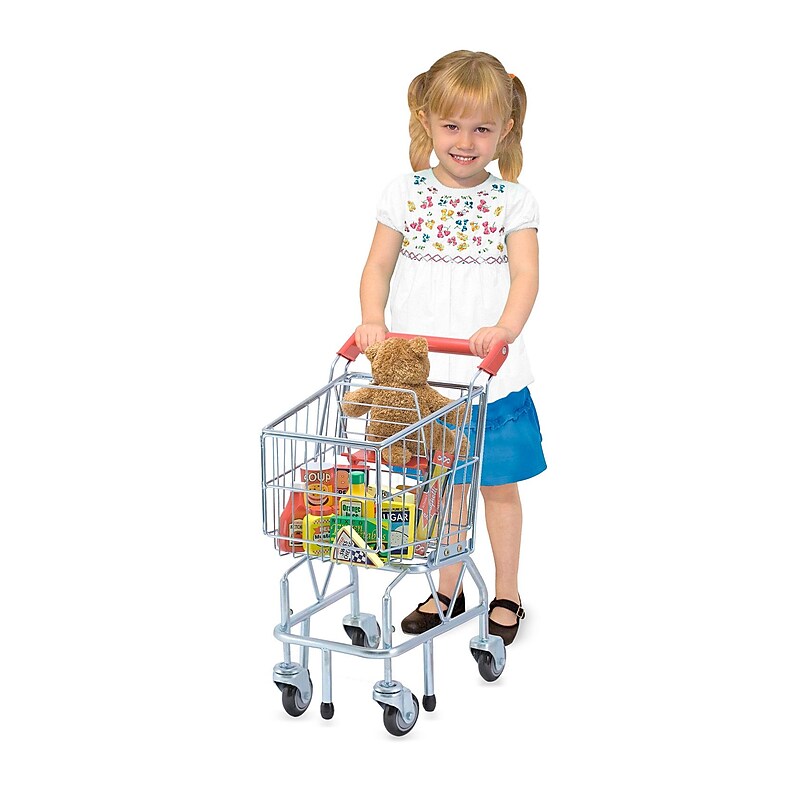 Melissa & Doug Metal Shopping Cart (4071) image 1