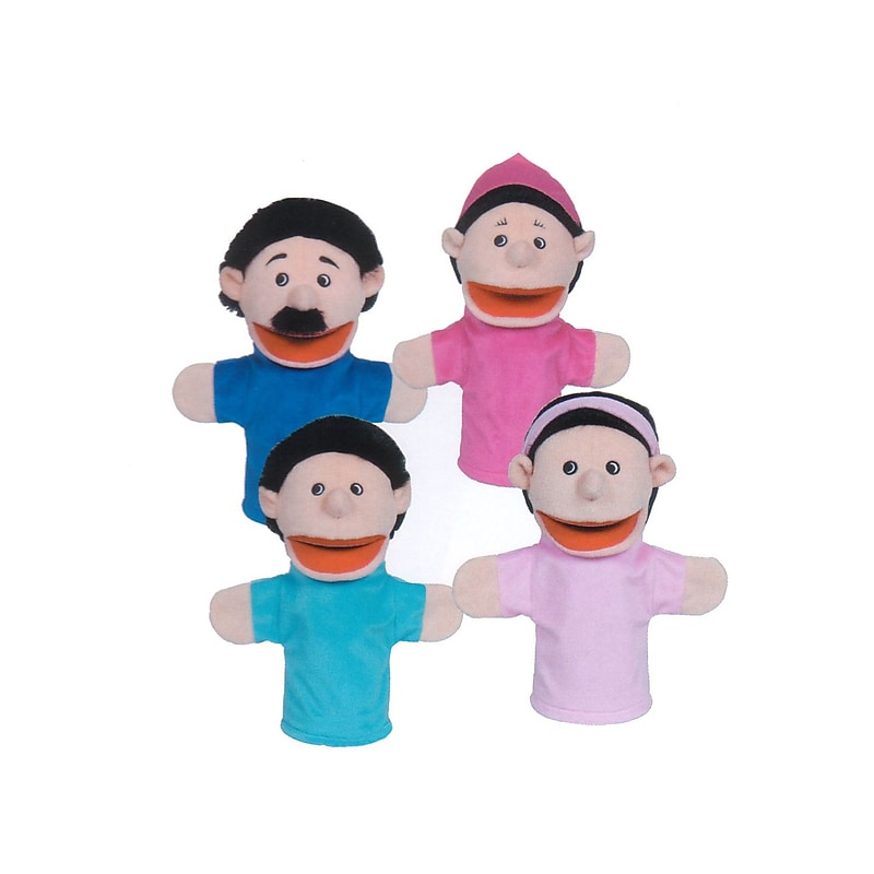 Get Ready Kids Hispanic Family Puppets (MTB370) image 1
