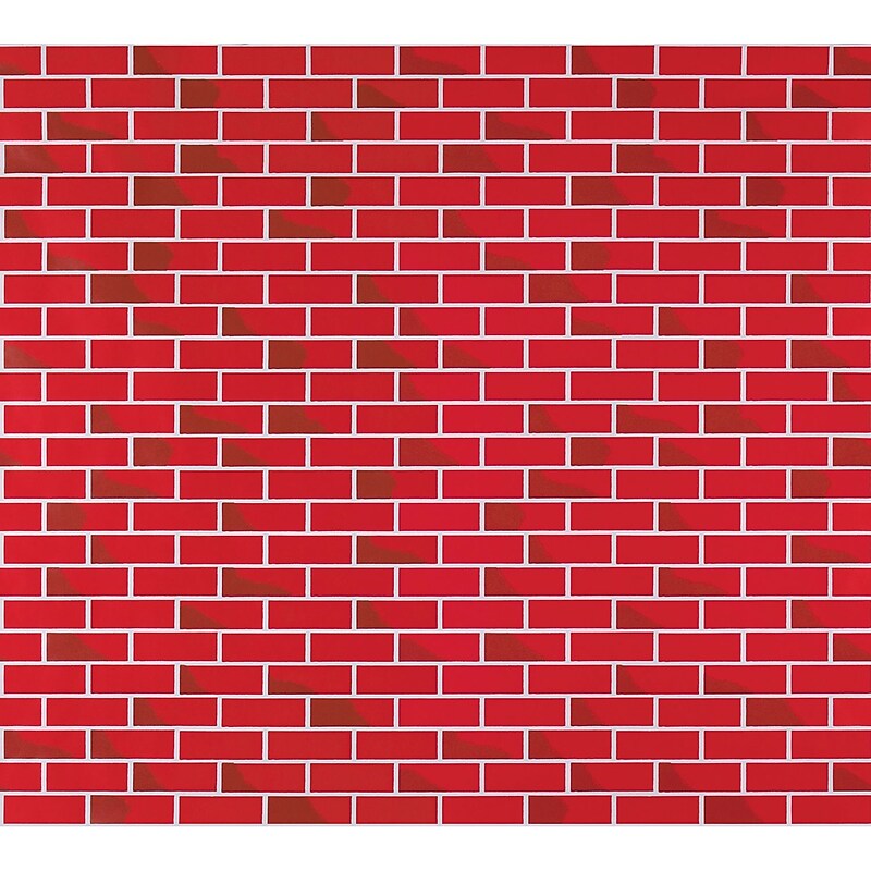 Pacon® Fadeless® 48" x 12' Ultra Fade-Resistant Paper, Tu-Tone™ Brick image 1