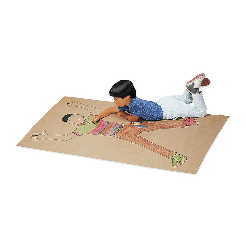 Pacon® Rainbow® 36" x 1000' Kraft Paper, Natural image 1