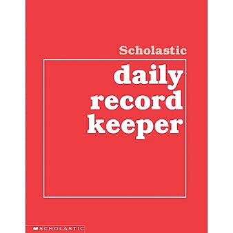 Scholastic® Daily Record Keeper Book, Grades K - 6