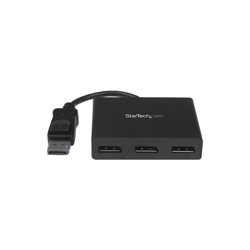 StarTech MSTDP123DP DisplayPort Adapter, Black image 1