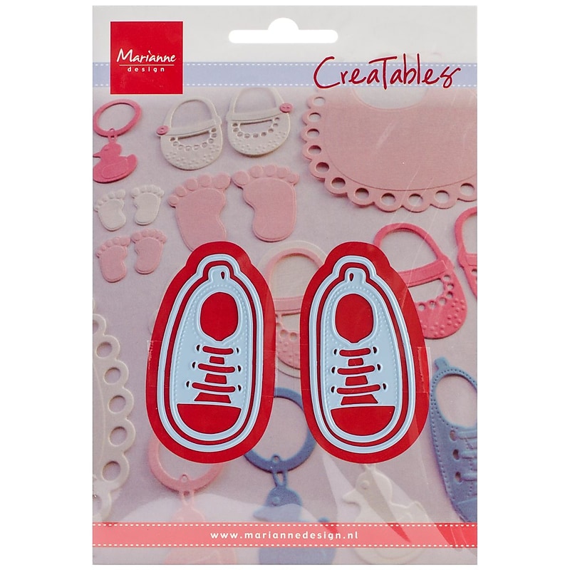 Ecstasy Crafts Marianne Design Creatables Dies, My First Sneakers image 1