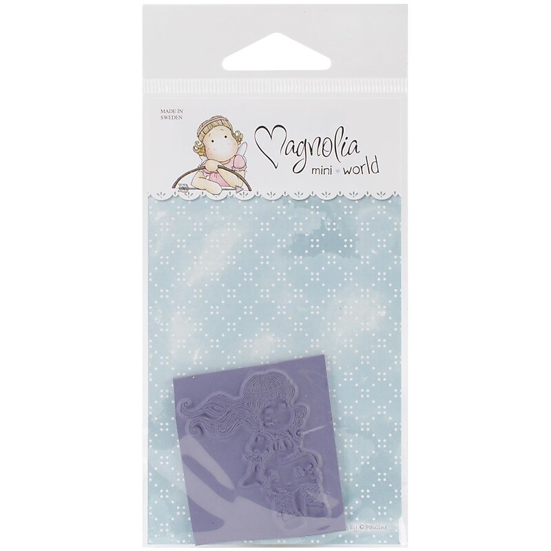 Magnolia Mini Princes & Princesses Medieval Tilda Rubber Cling Stamp, 2 3/4" x 5 3/4", Purple (206009-2) image 1
