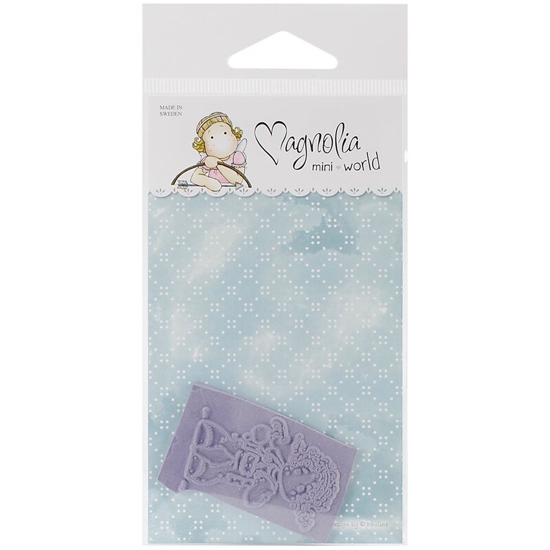 Magnolia Mini Sea Breeze Handy Tilda Rubber Cling Stamp, 2 3/4" x 5 3/4", Purple (209005-2) image 1