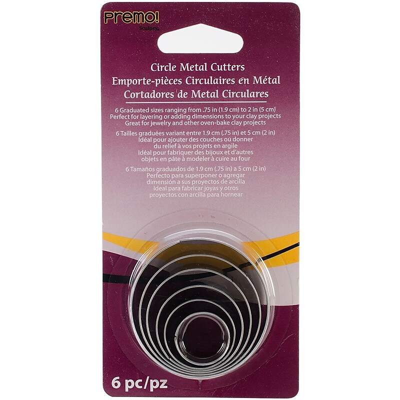 Polyform® Premo Graduated Cutter Set, Circle (AMM1-1020) image 1