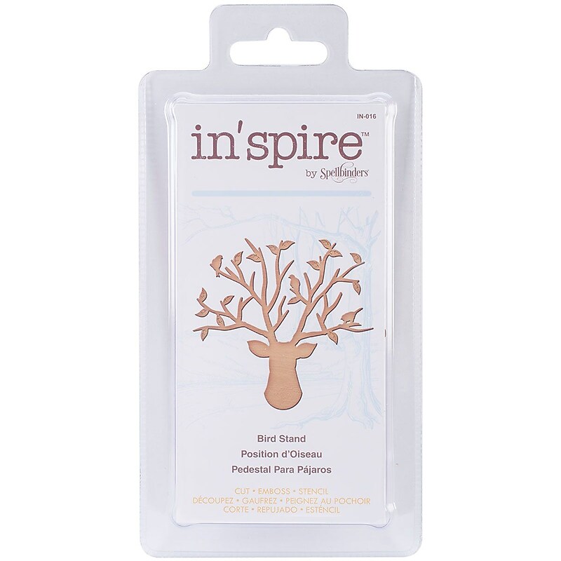 Spellbinders® Shapeabilities® In'spire Die Templates, Bird Stand image 1