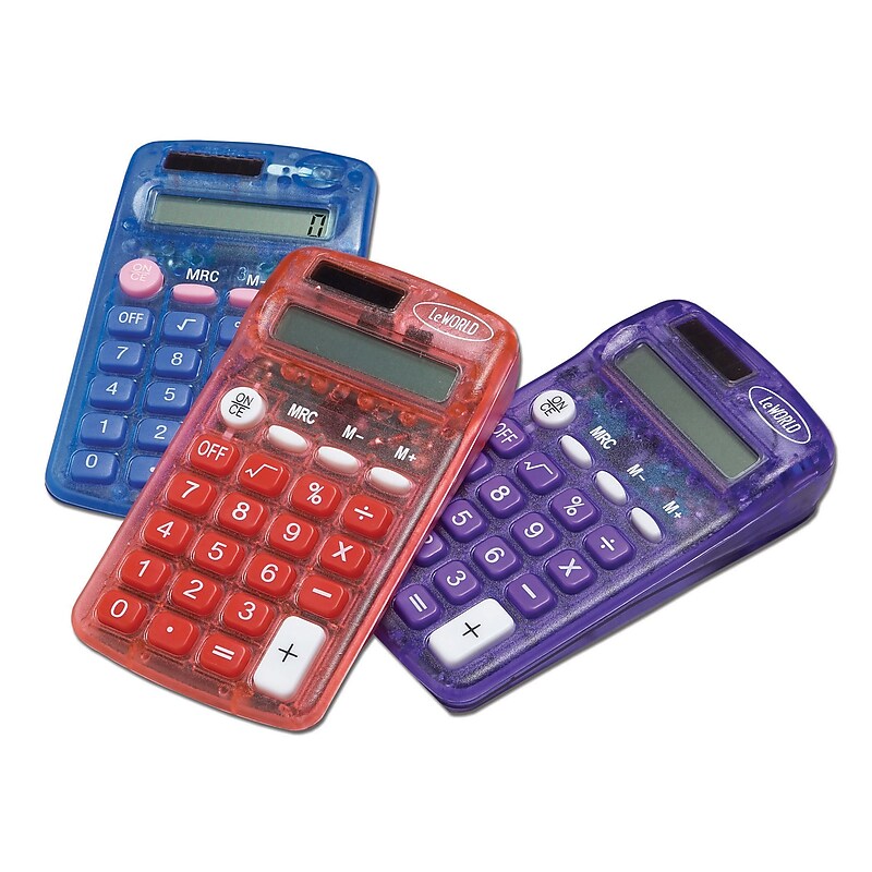 Learning Advantage™ CTU7506 8 Digit Display Student Calculator image 1
