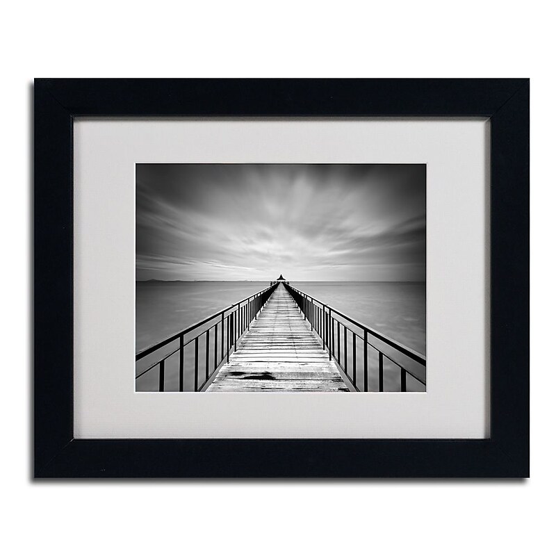 Trademark Fine Art 'Withstand' 11" x 14" Black Frame Art image 1